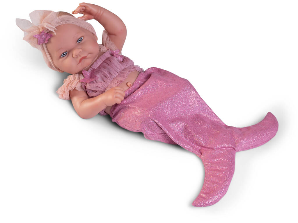 Nica Sirenita Newborn Baby Doll 42 cm Antonio Juan 50408