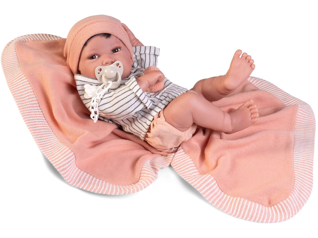 Bambola neonato Pipo con Piccolo Fazzoletto 42 cm Antonio Juan 50413