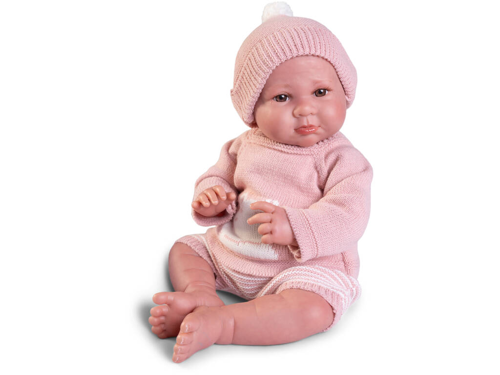 Sweet Reborn Baby Doll Luca 42 with Knitwear Antonio Juan 80324