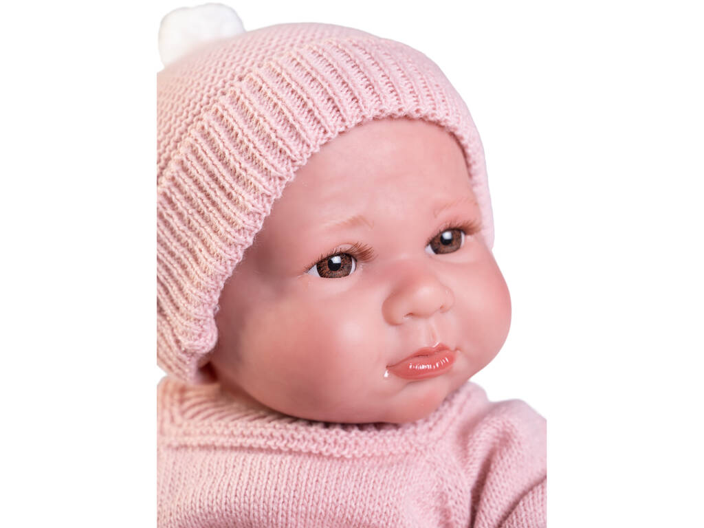 Sweet Reborn Baby Doll Luca 42 with Knitwear Antonio Juan 80324