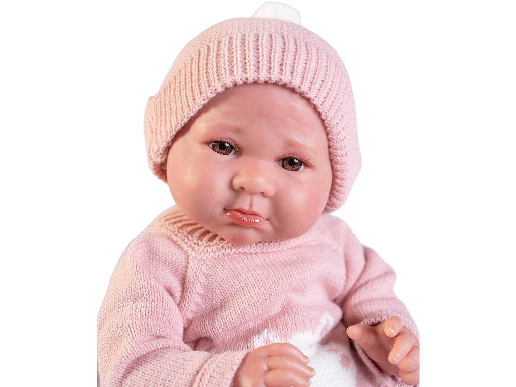 Sweet Reborn Baby Doll Luca 42 with Knitwear Antonio Juan 80324
