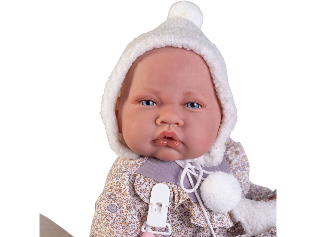 Sweet Reborn Baby Doll Born of 42 avec Borreguillo Blanket Antonio Juan 80326