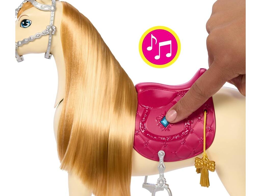 Cheval Barbie avec sons Mattel HXJ42
