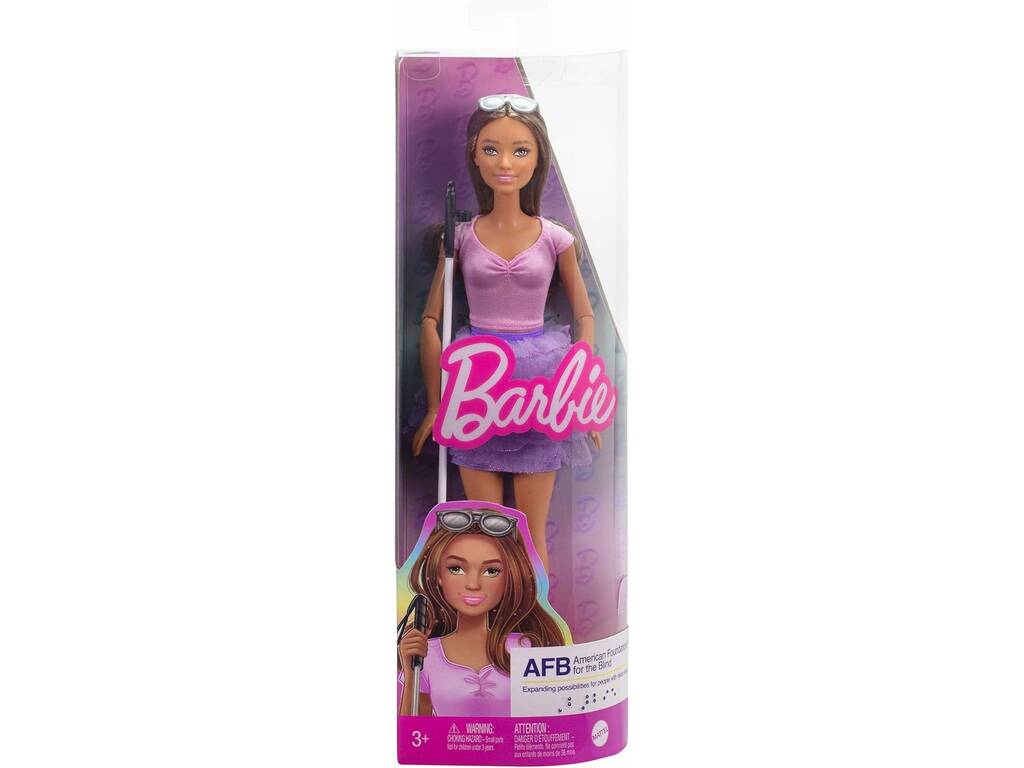 Poupée Barbie Fashionista Jupe violette à volants