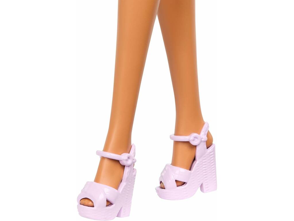 Poupée Barbie Fashionista Jupe violette à volants
