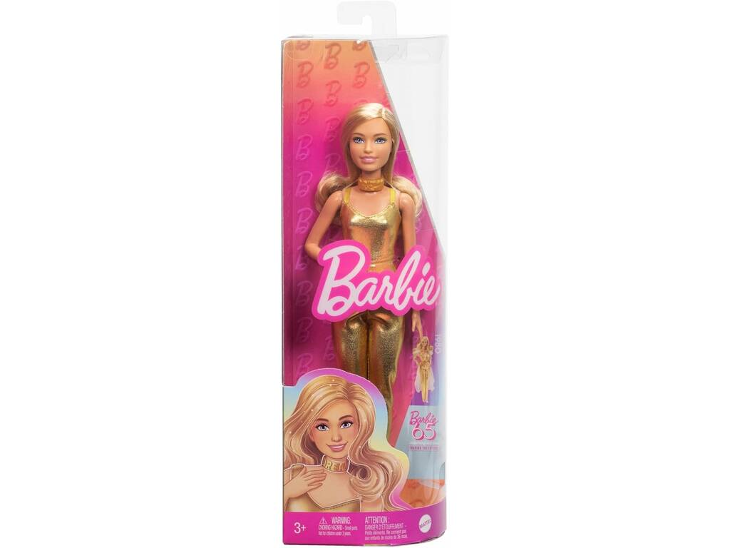 Barbie Fashionista Bambola Golden Dreams