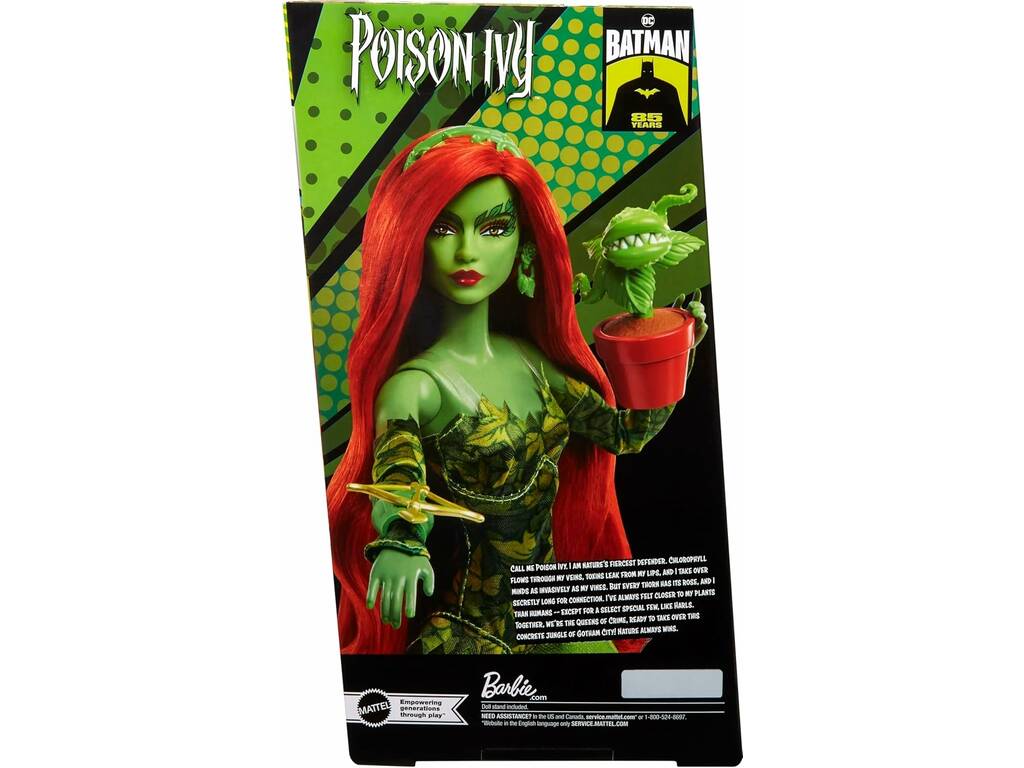 Poupée Barbie Signature Batman 85th Anniversary Poison Ivy