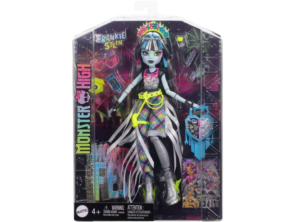 Monster High Festa mostruosa Frankie Stein di Mattel HXH79
