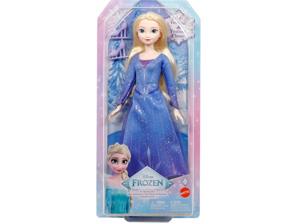 Poupée Frozen Elsa Skater Doll Mattel JBG53