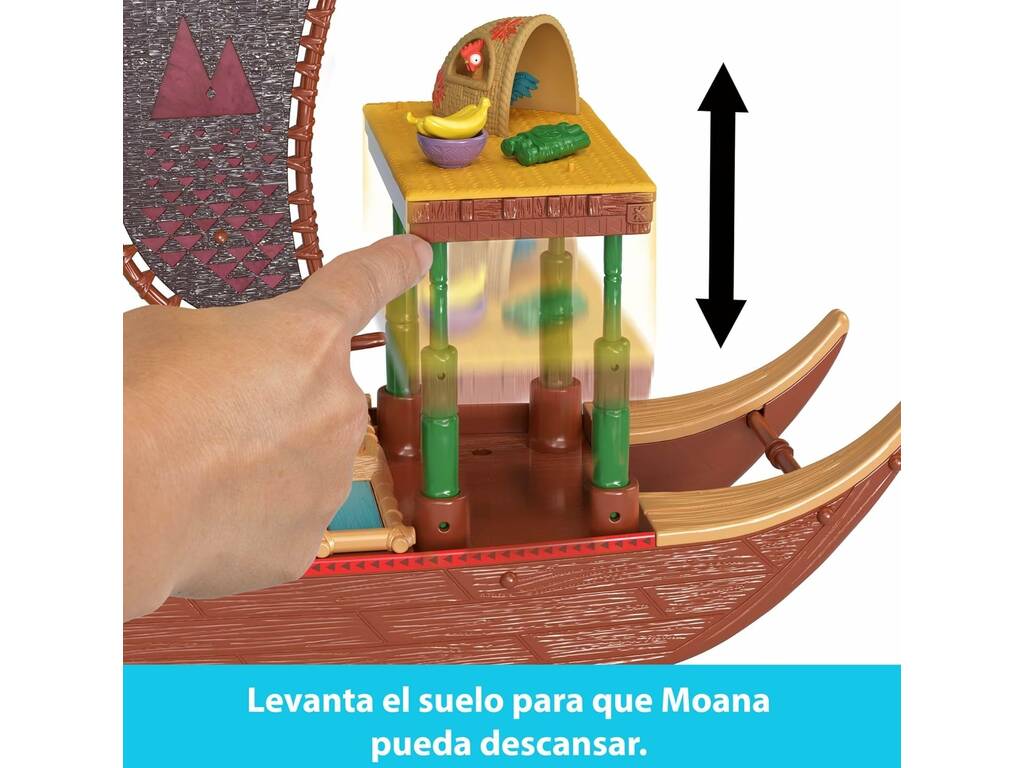 Vaiana 2 Canoa Avventura di Vaiana Mattel JBT78