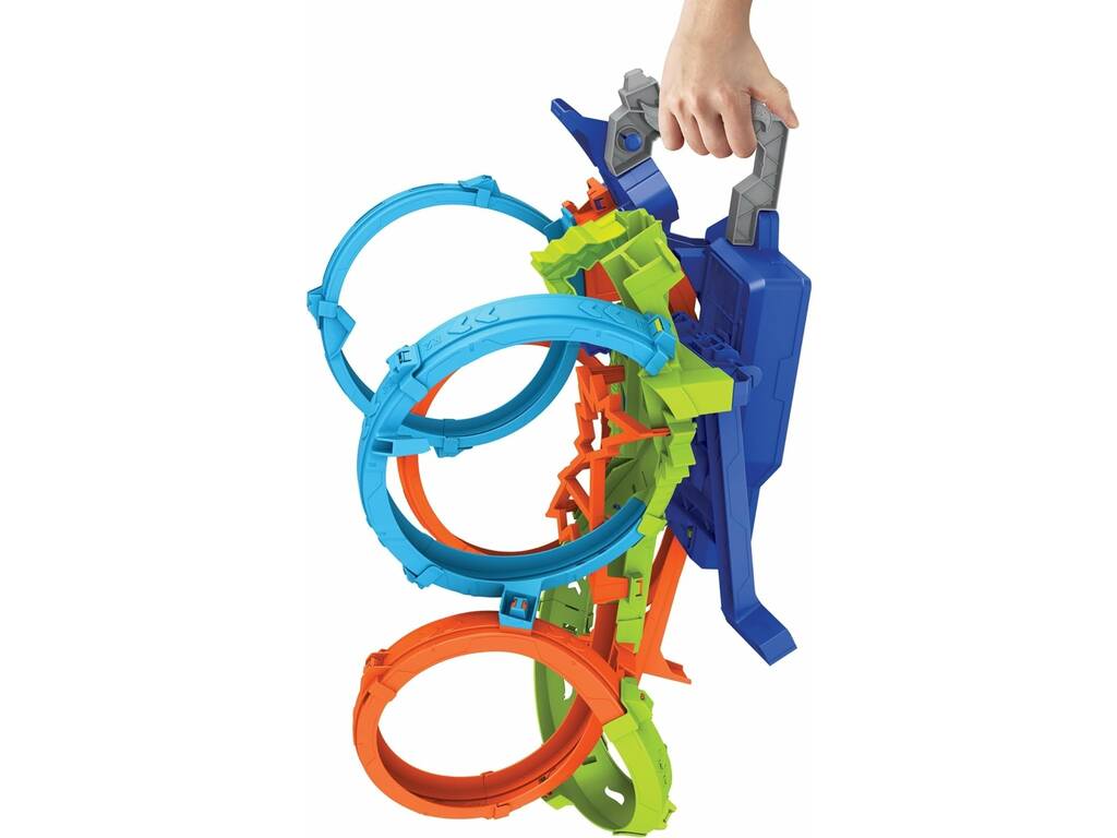 Hot Wheels Action Collision de 4 boucles Mattel HXR70
