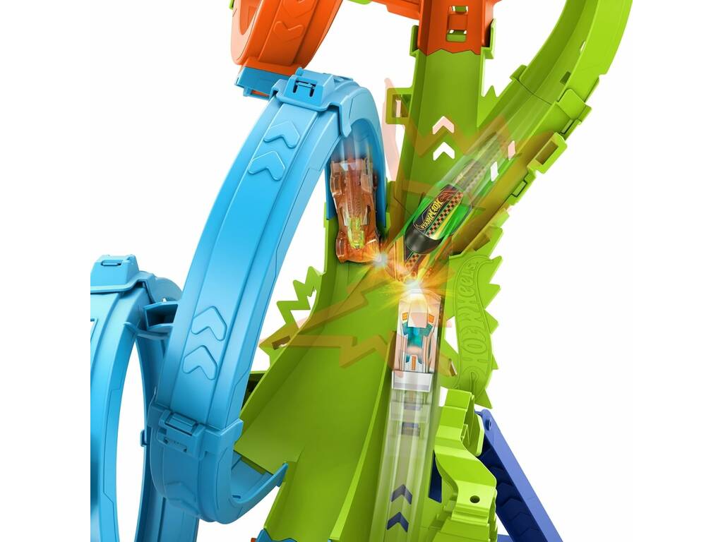 Hot Wheels Action Collision de 4 boucles Mattel HXR70