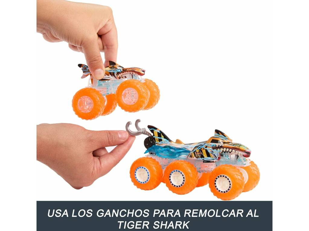 Hot Wheels Monster Trucks Multipack Camion e Grandi Anelli