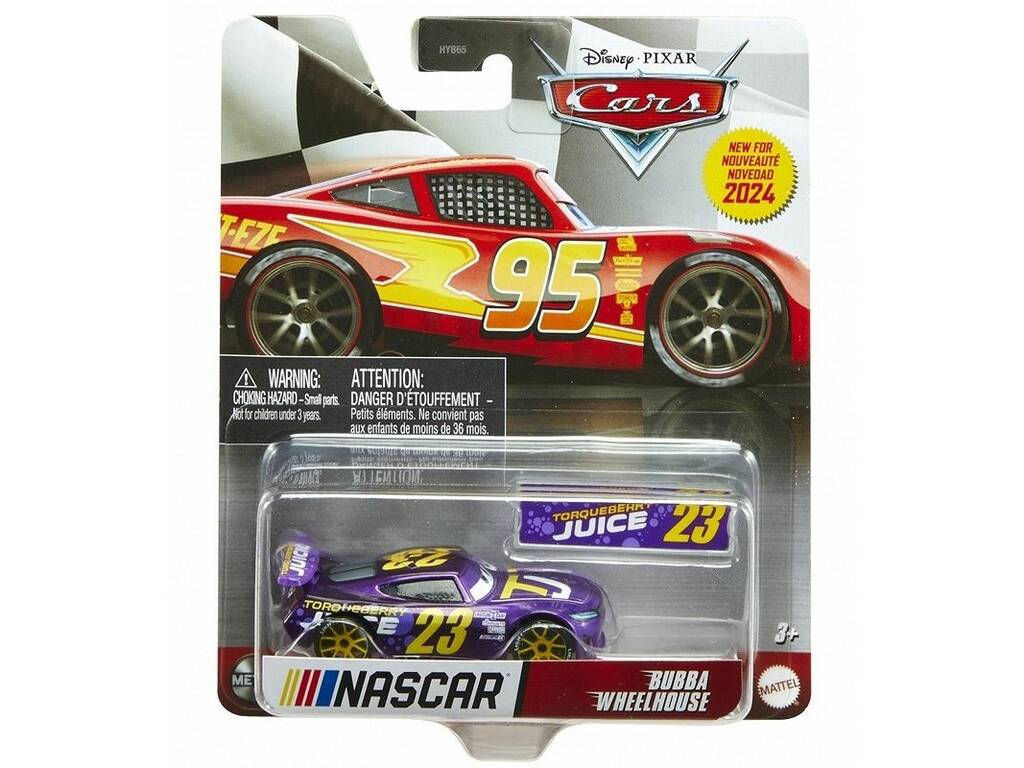 Cars Nascar Auto Metallica con Pannello Mattel HYB65