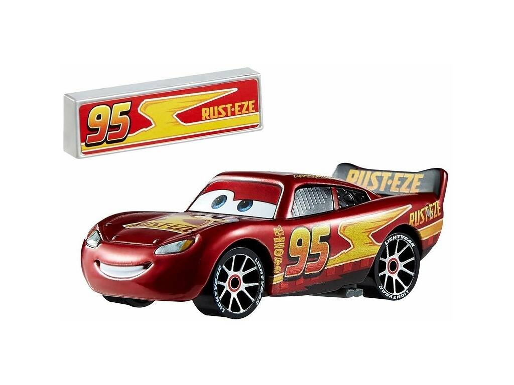 Cars Nascar Auto Metallica con Pannello Mattel HYB65