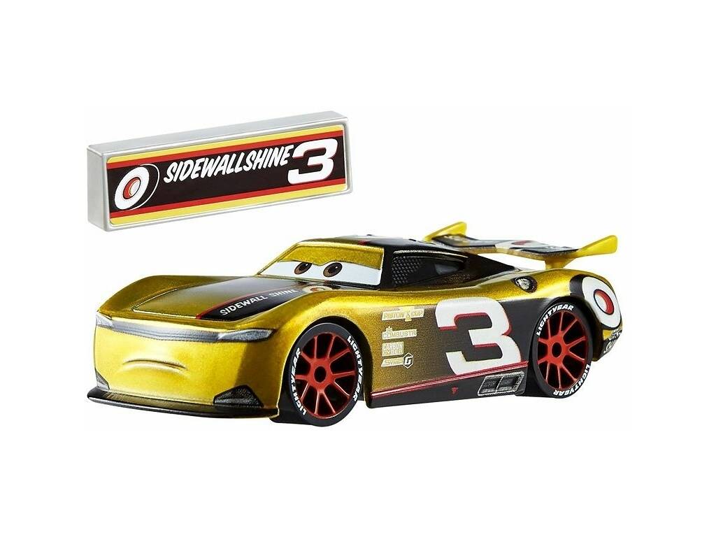 Cars Nascar Auto Metallica con Pannello Mattel HYB65
