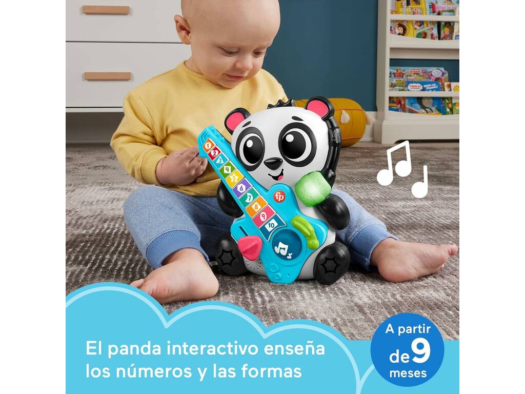 Fisher Price Banda Animal Canta e Conta com Panda Mattel HYK93