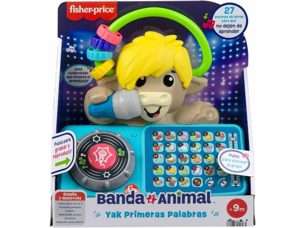 Fisher Price Banda Animale Yak Prime Parole Mattel HYK92