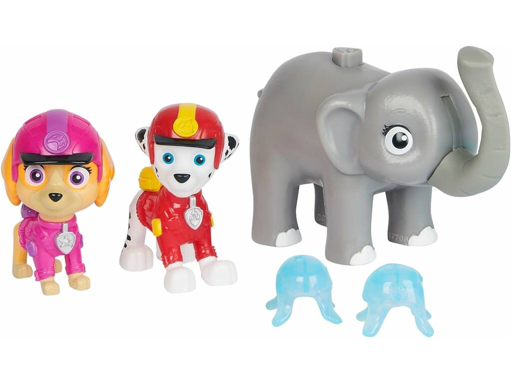 Paw Patrol Jungle Pups Figuren Marshall, Skye und Elephant von Spin Master 6068630