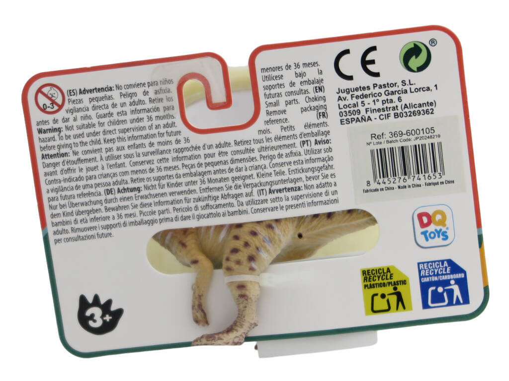 Dinosauri Figura Carcharodontosaurus di 13 cm.