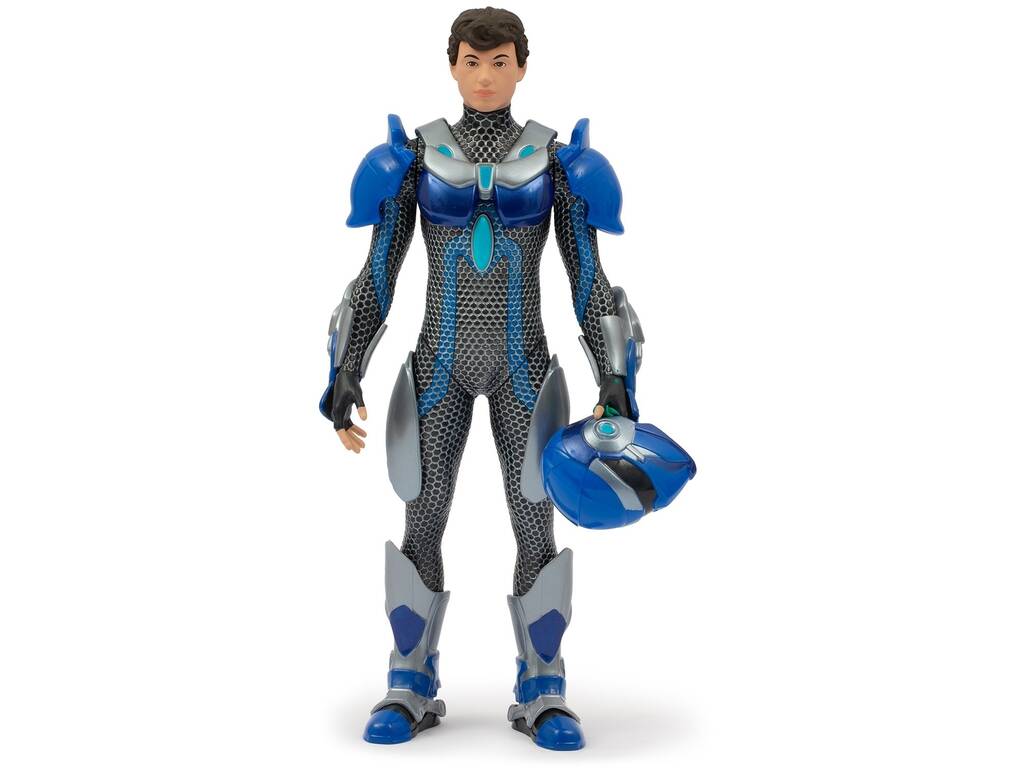 Gormiti The New Era Figura de Ação Herói Scion de 27 cm com Armadura Famosa GRV03000