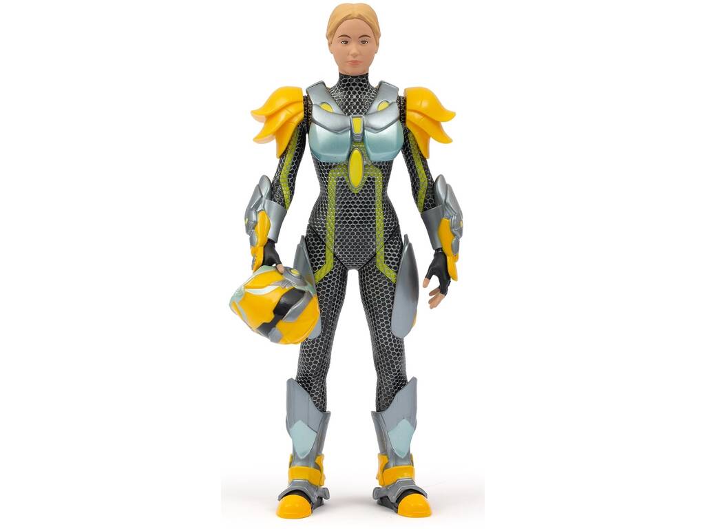 Gormiti The New Era Figura de Ação Herói Scion de 27 cm com Armadura Famosa GRV03000