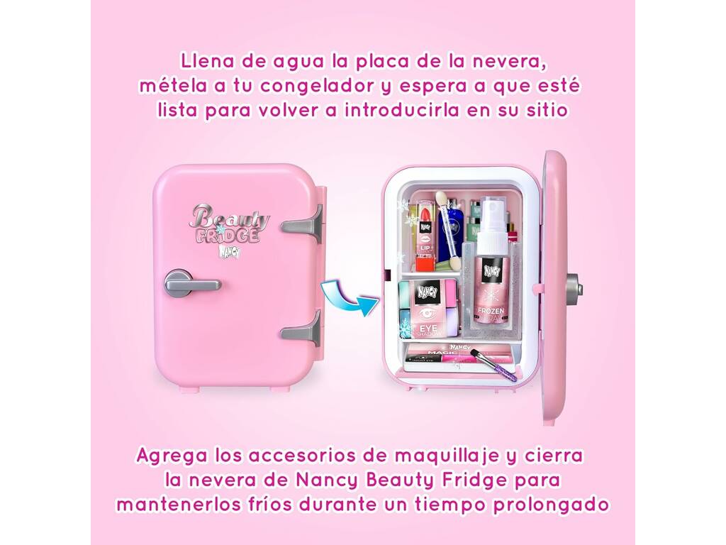 Nancy Beauty Fridge Boneca com Acessórios de Beleza