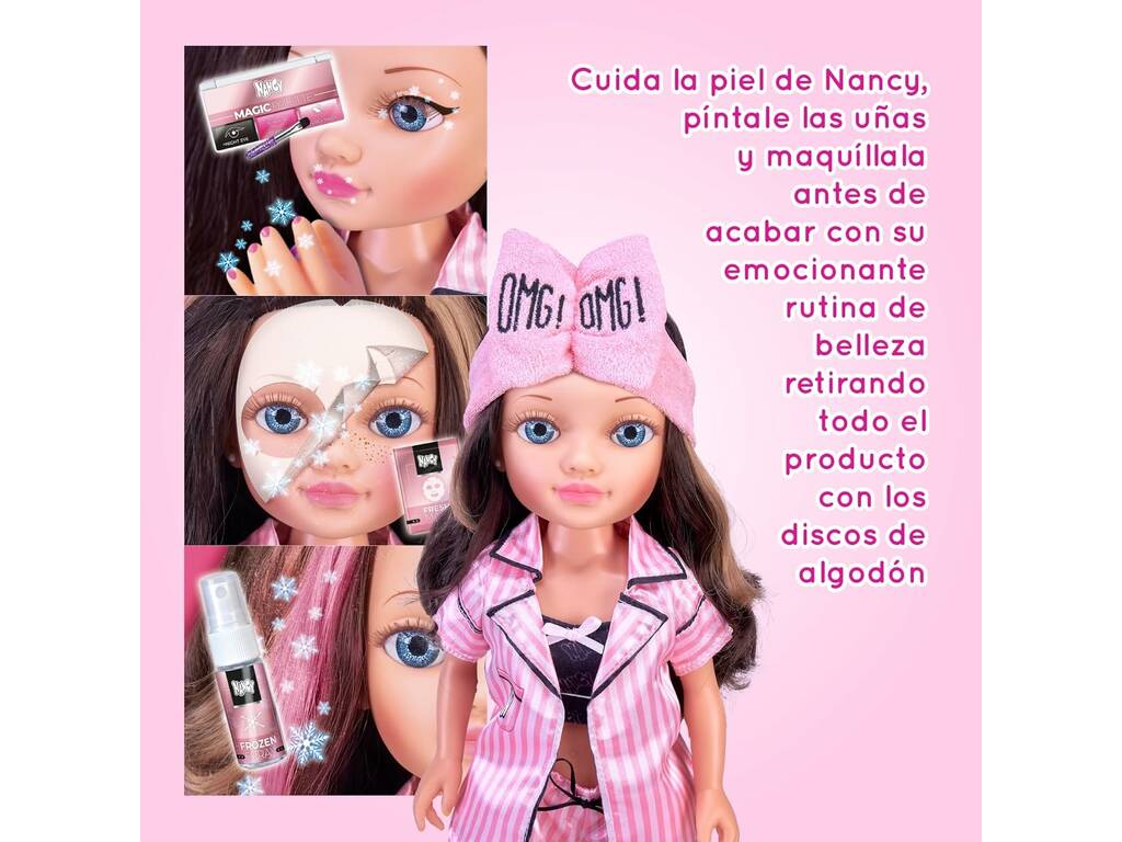 Nancy Beauty Fridge Boneca com Acessórios de Beleza