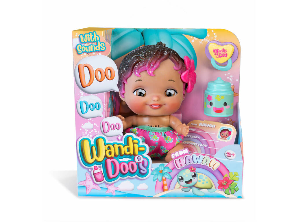 Poupée Wandi-Doo's Hawaii Doll Famosa WAD01000
