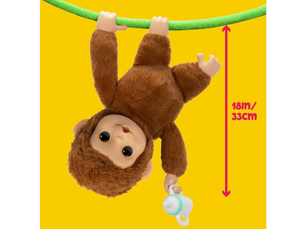 Little Live Pets My Baby Monkey Mango Animal de compagnie interactif
