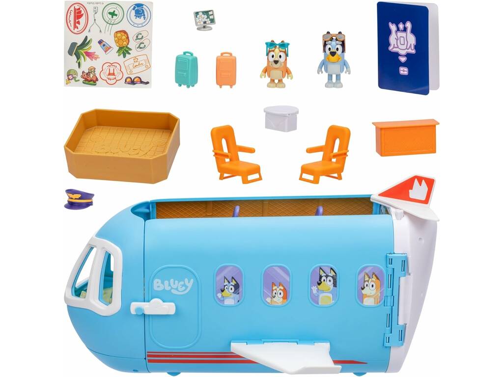 Bluey Aereo 3 In 1 Famosa BLY75000