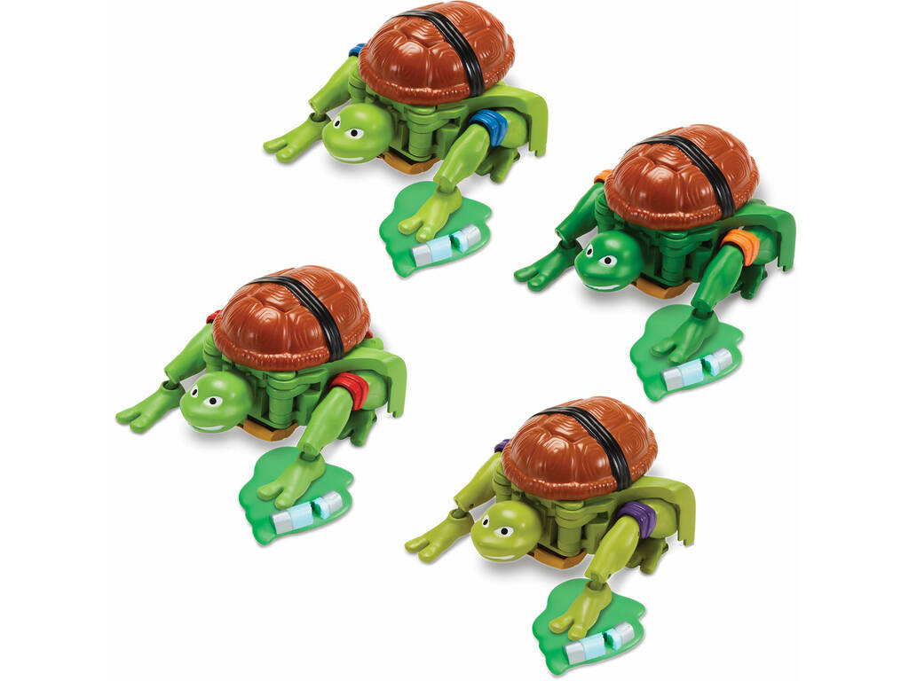 Tartarughe Ninja Mutations Figura Trasformabile Famosa TU838000