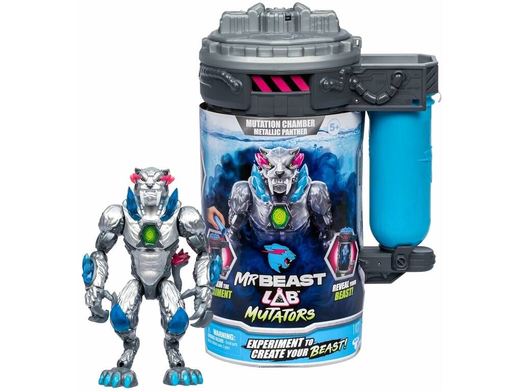 Mr Beast LAB Camera di Mutazione con figura da 13 cm