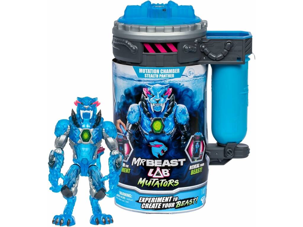 Mr Beast LAB Camera di Mutazione con figura da 13 cm