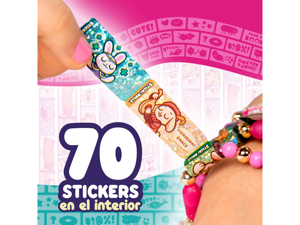 Sticki Rolls Bracelet Pack Famosa TCR01000