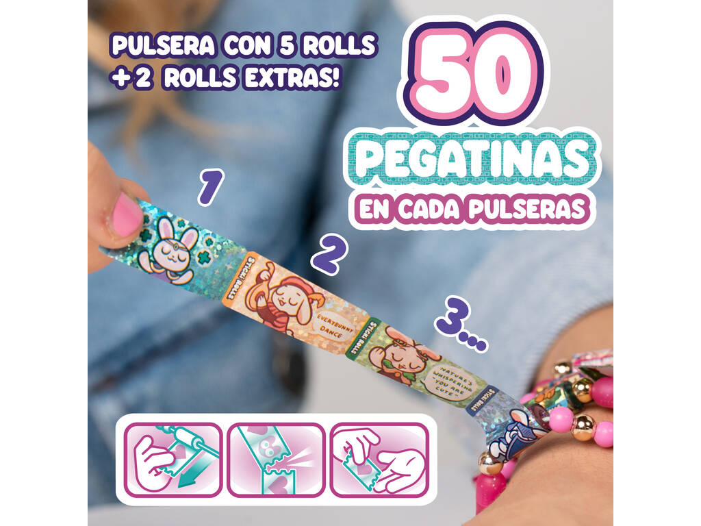 Sticki Rolls Bracelet Pack Famosa TCR01000