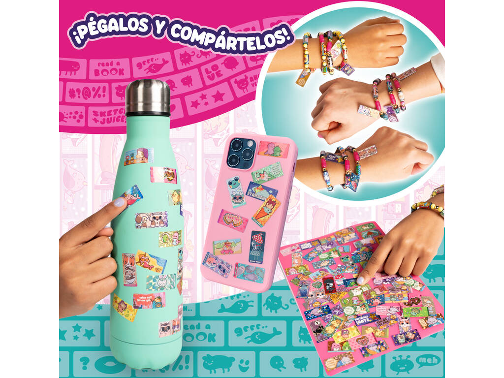 Sticki Rolls Bracelet Pack Famosa TCR01000