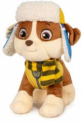 imagen Paw Patrol Rubble Jouet doux d'hiver 20 cm Famosa 760023917
