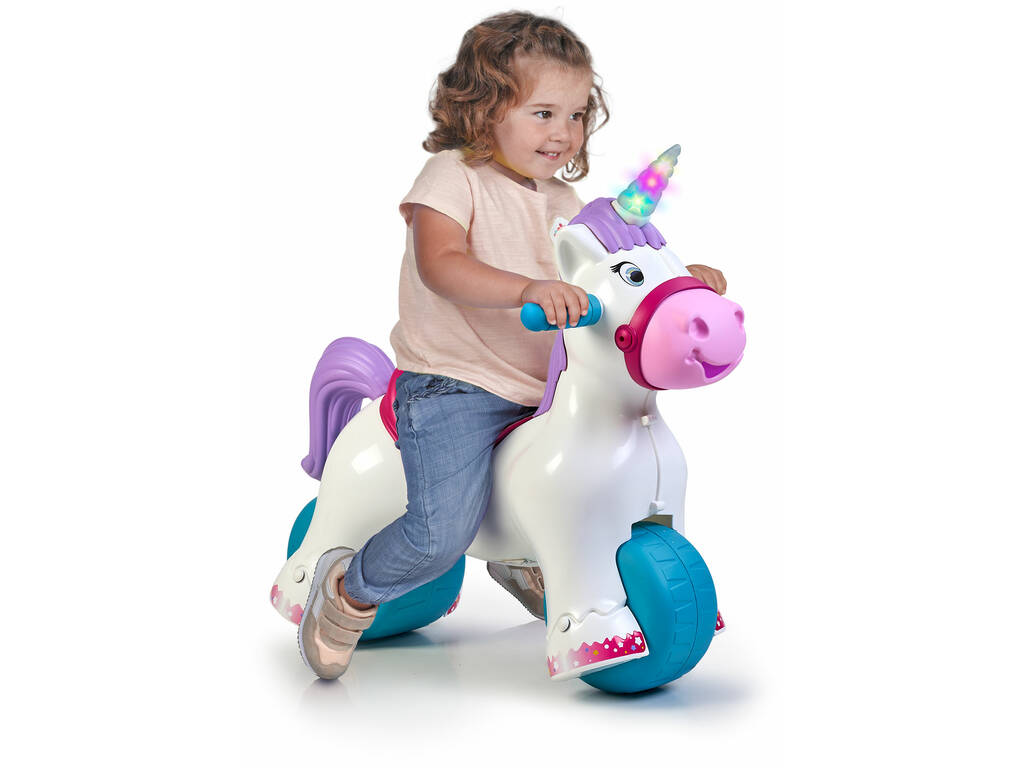 Bébé Licorne 2 en 1 à enfourcher Famosa FED35000