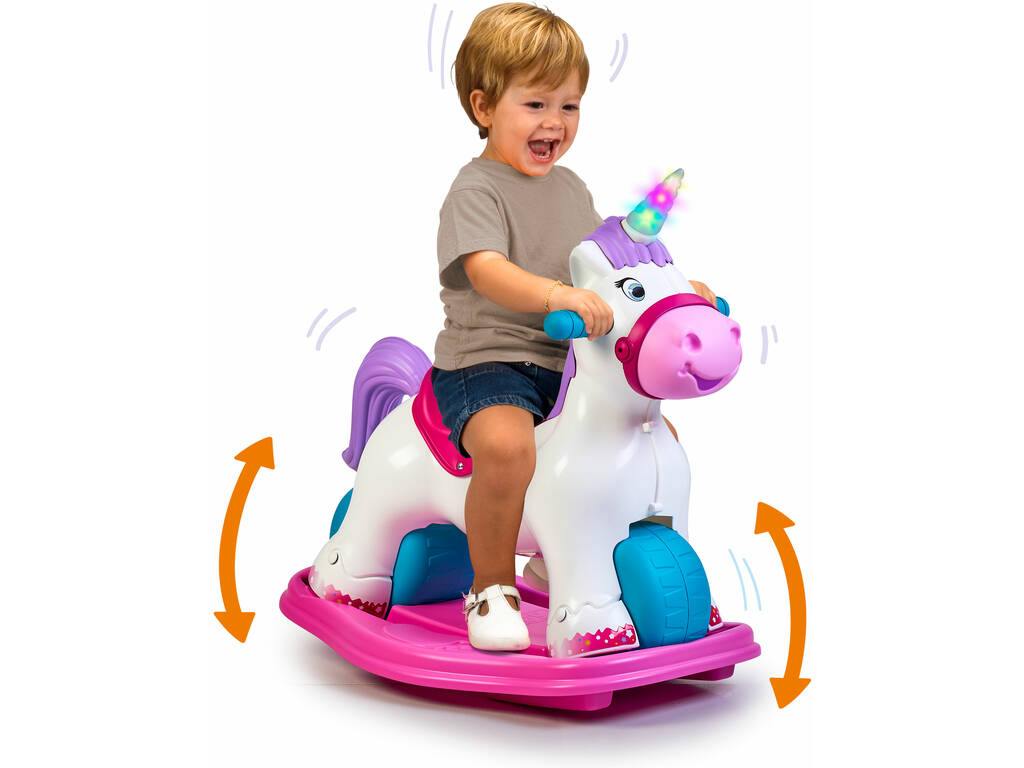 Bébé Licorne 2 en 1 à enfourcher Famosa FED35000