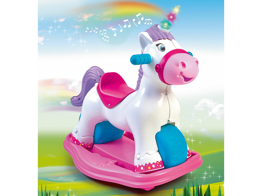 Bébé Licorne 2 en 1 à enfourcher Famosa FED35000