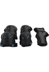 imagen Ensemble de protection multisport taille S pour enfants avec coudières, genouillères et poignets