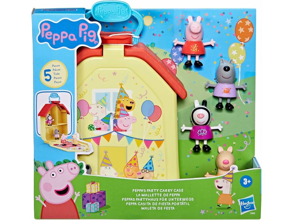 Peppa Pig Casetta da festa portatile Hasbro F8888