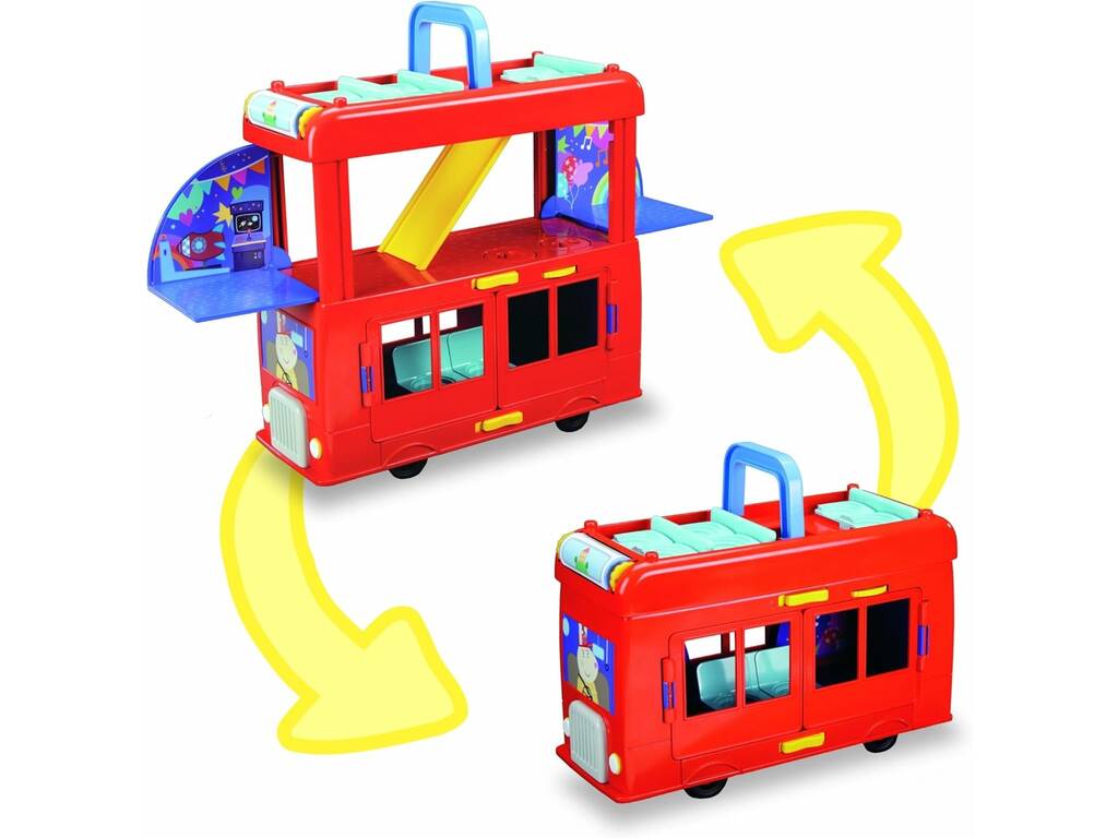 Peppa Pig Autobus da festa 2 in 1 Hasbro F8881