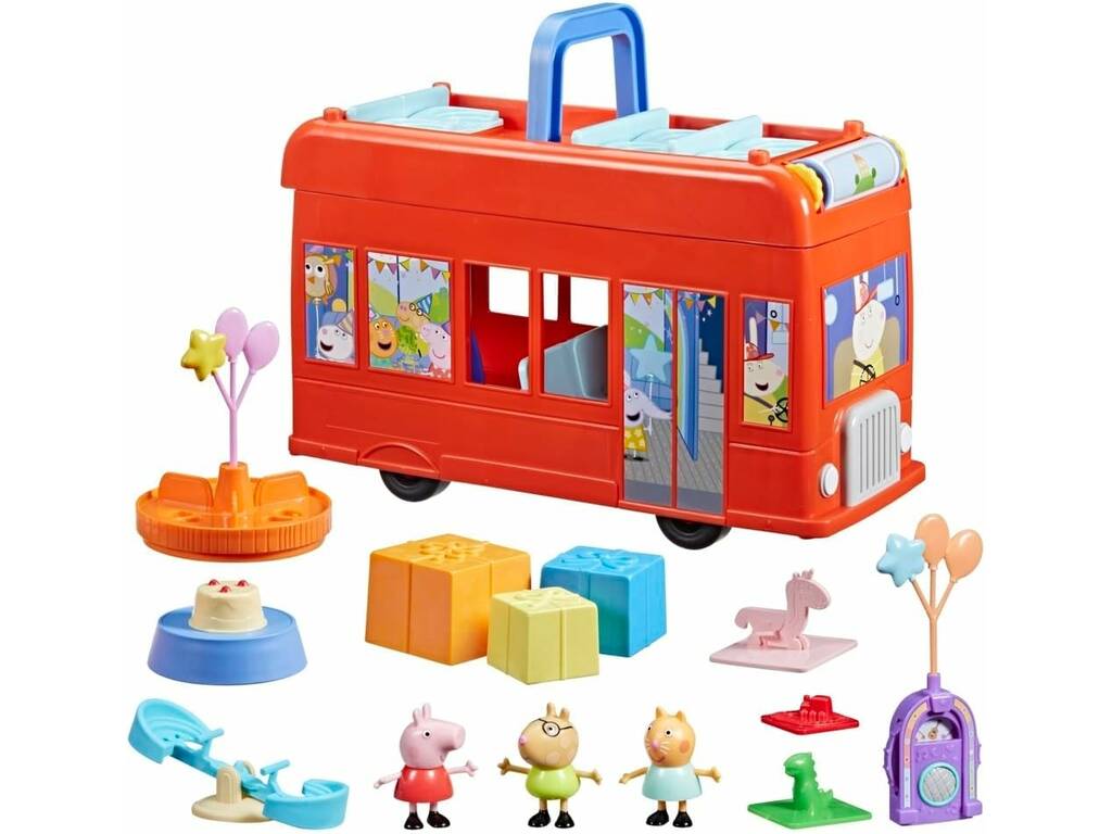 Peppa Pig Autobus da festa 2 in 1 Hasbro F8881