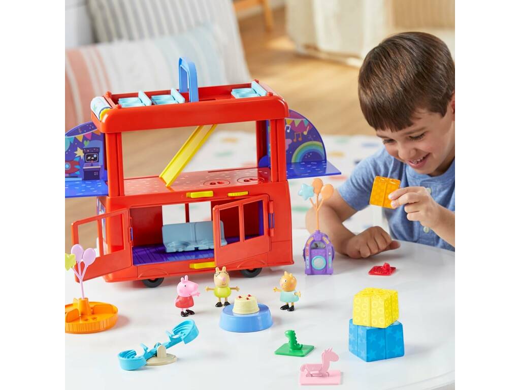 Peppa Pig Autobus da festa 2 in 1 Hasbro F8881