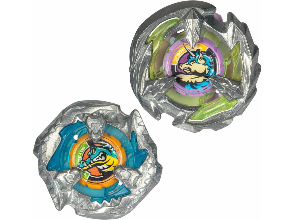 Beyblade X Pack 2 Peonzas Sin Lanzador