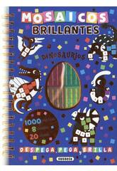 Créer et colorier des dinosaures avec le livre Bright Mosaics