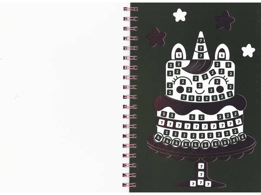 Libro Crea e colora Gli unicorni con mosaici brillanti