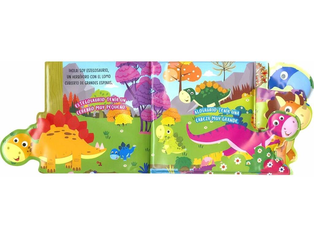 Libro da bagno Dinosauri